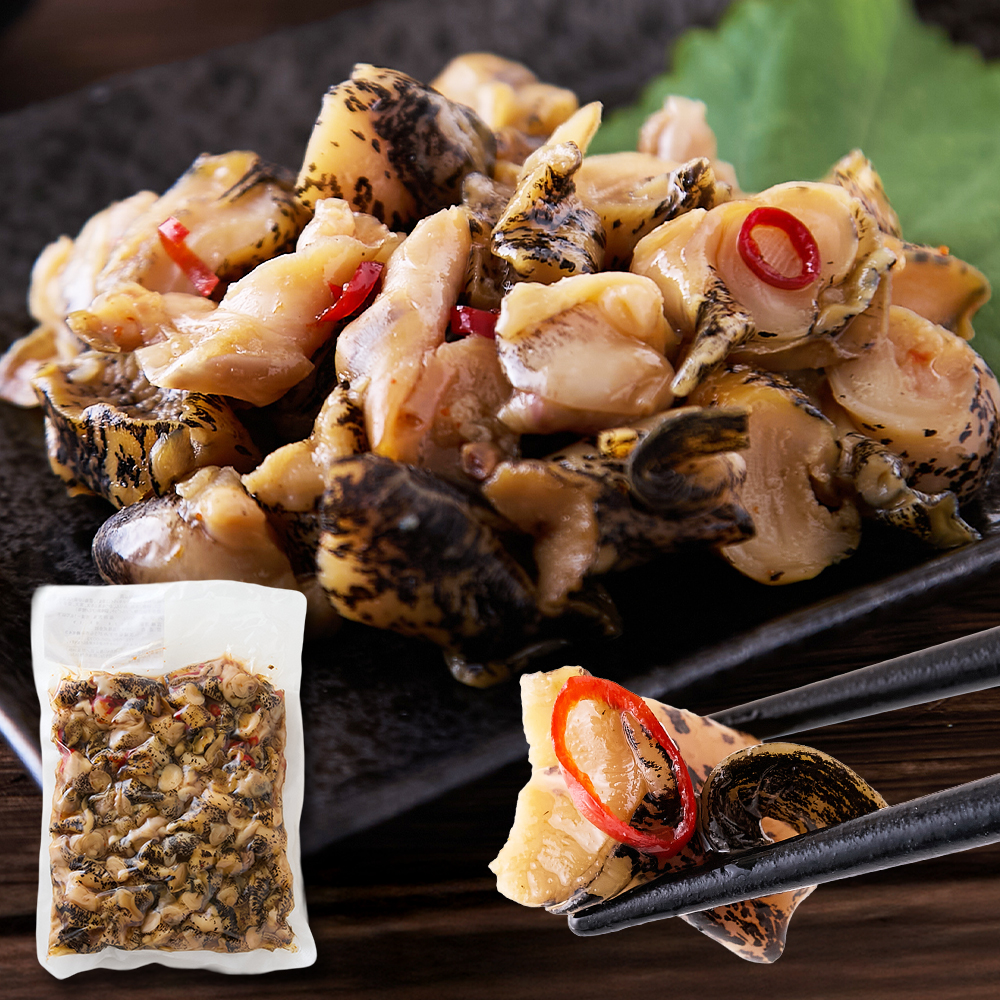 三陸産つぶ貝の美味しさを生かした浅炊き仕立て！【大容量】国産ピリ辛つぶ貝500g