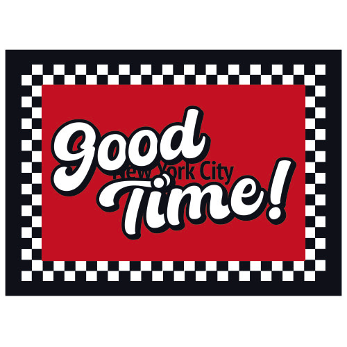 ダイナー ステッカー GOOD TIME!