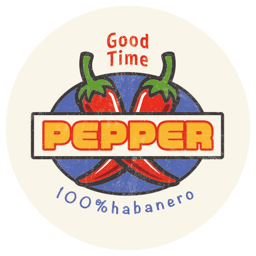 ダイナー ステッカー PEPPER