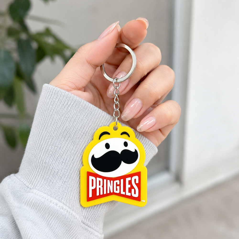 プリングルズ（PRINGLES）ラバー キーチェーン