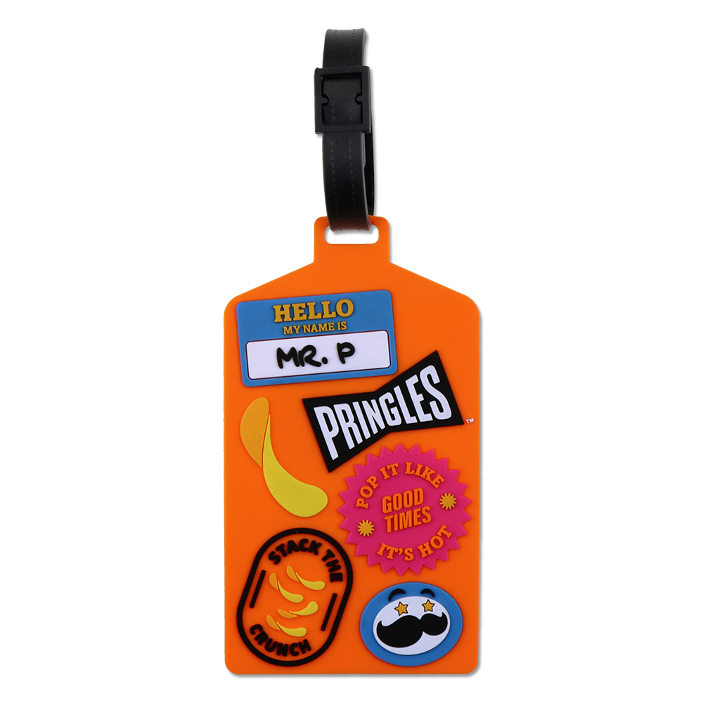 プリングルズ（PRINGLES）ラゲッジ タグ ORANGE
