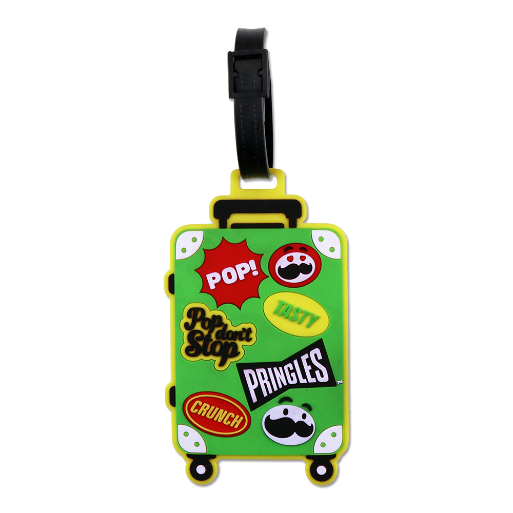 プリングルズ（PRINGLES）ラゲッジ タグ GREEN CASE