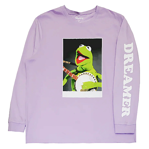 ロング スリーブ Tシャツ THE MUPPETS ラベンダー