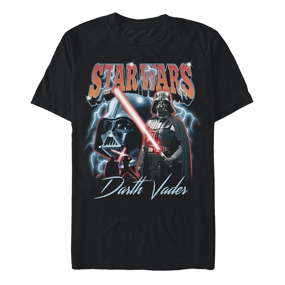 Tシャツ Vader Moon Star Wars Graphic ブラック