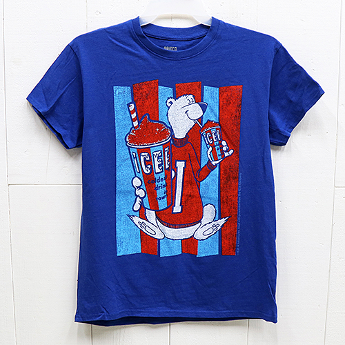 Tシャツ BLUE ICEE BANNER ブルー