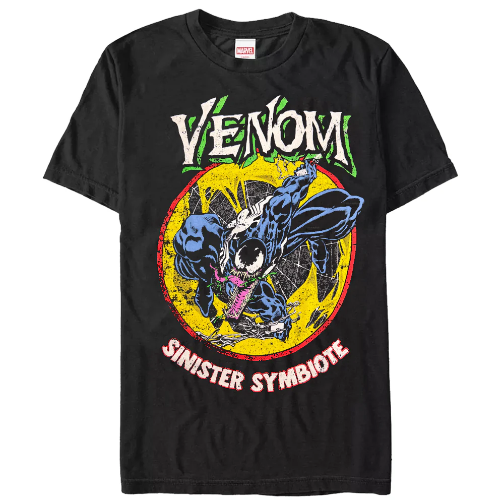 Tシャツ Venom Sinister Symbiote Marvelブラック