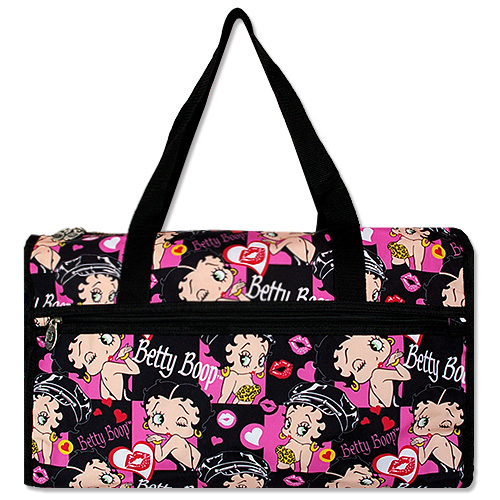ベティー ブープ（Betty Boop）ダッフル バッグ ピンク レオパード