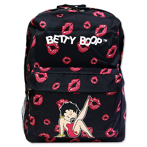 ベティー ブープ（Betty Boop）バック パック シッティング ウィズ リップス