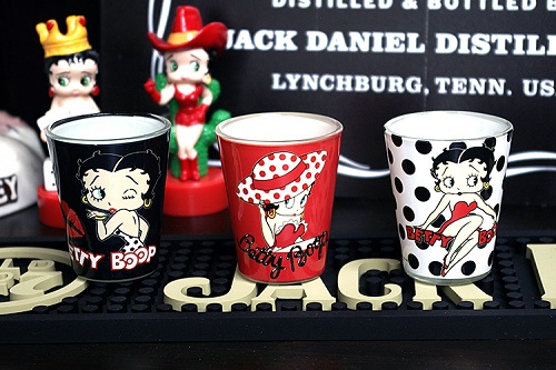 ベティー ブープ（Betty Boop）ショットグラス 3pc セット