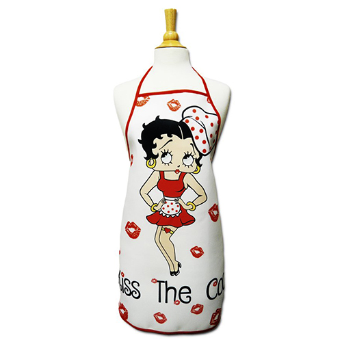 ベティー ブープ（Betty Boop）エプロン Kiss The Cook