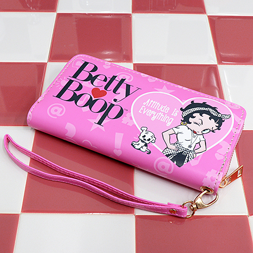 ベティー ブープ（Betty Boop）ロング ウォレット Attitude