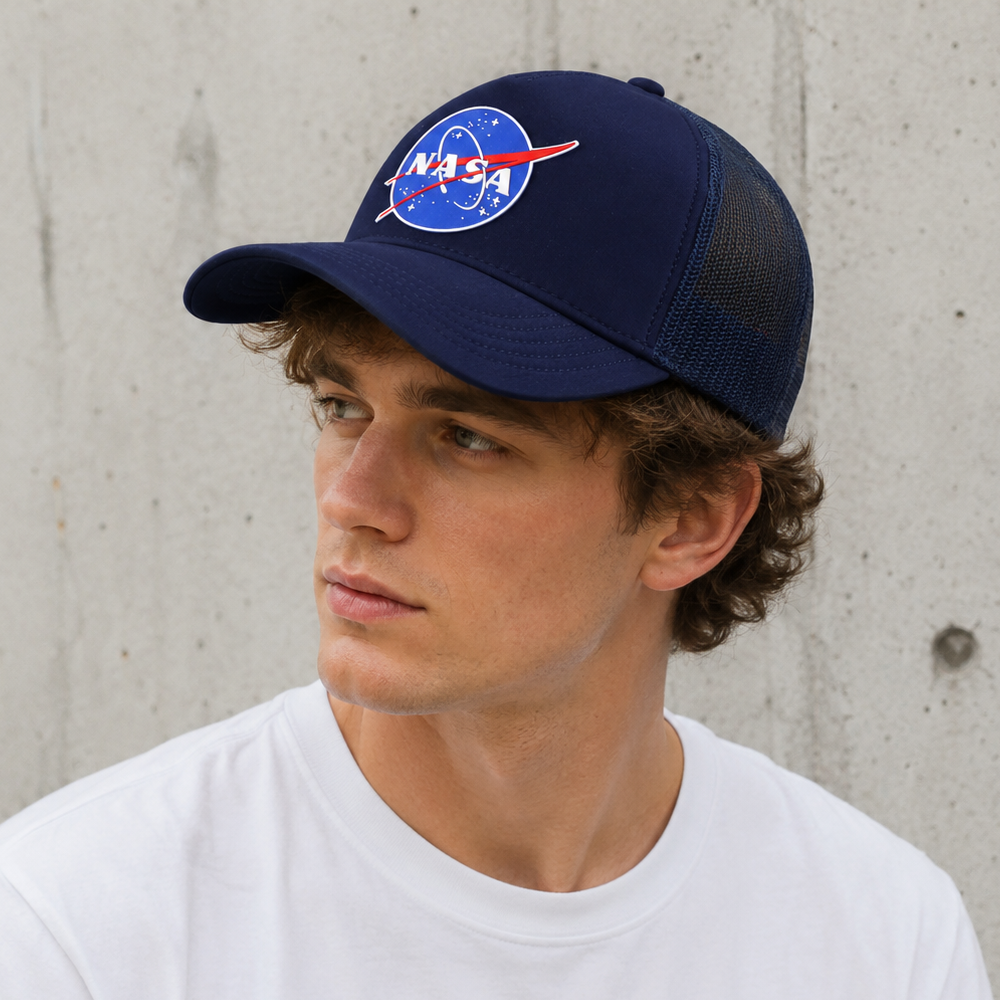 キャップ NASA LOGO ネイビー