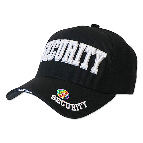 キャップ SECURITY AC-CP-VM036-09 ソリッド ブラック