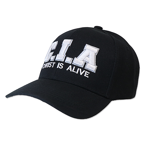キャップ C.I.A（CHRIST IS ALIVE）AC-CP-VM036 ソリッド ブラック