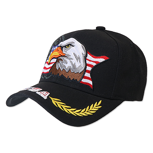 キャップ AMERICAN USA EAGLE AC-CP-VM140-01 ブラック