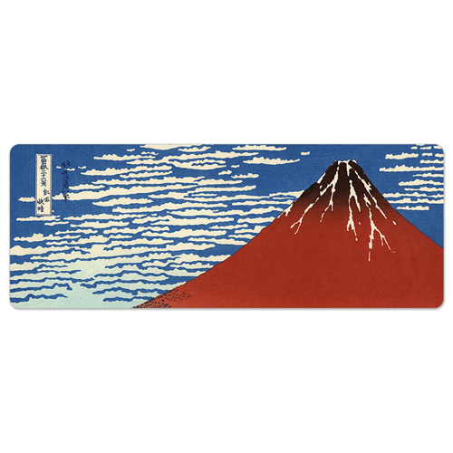 カウンター マット 北斎 「赤富士」（凱風快晴）