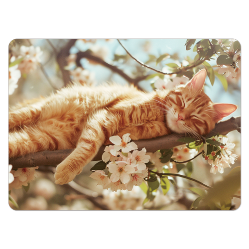 ダイナー マット 猫 オン チェリーツリー　CAT-2