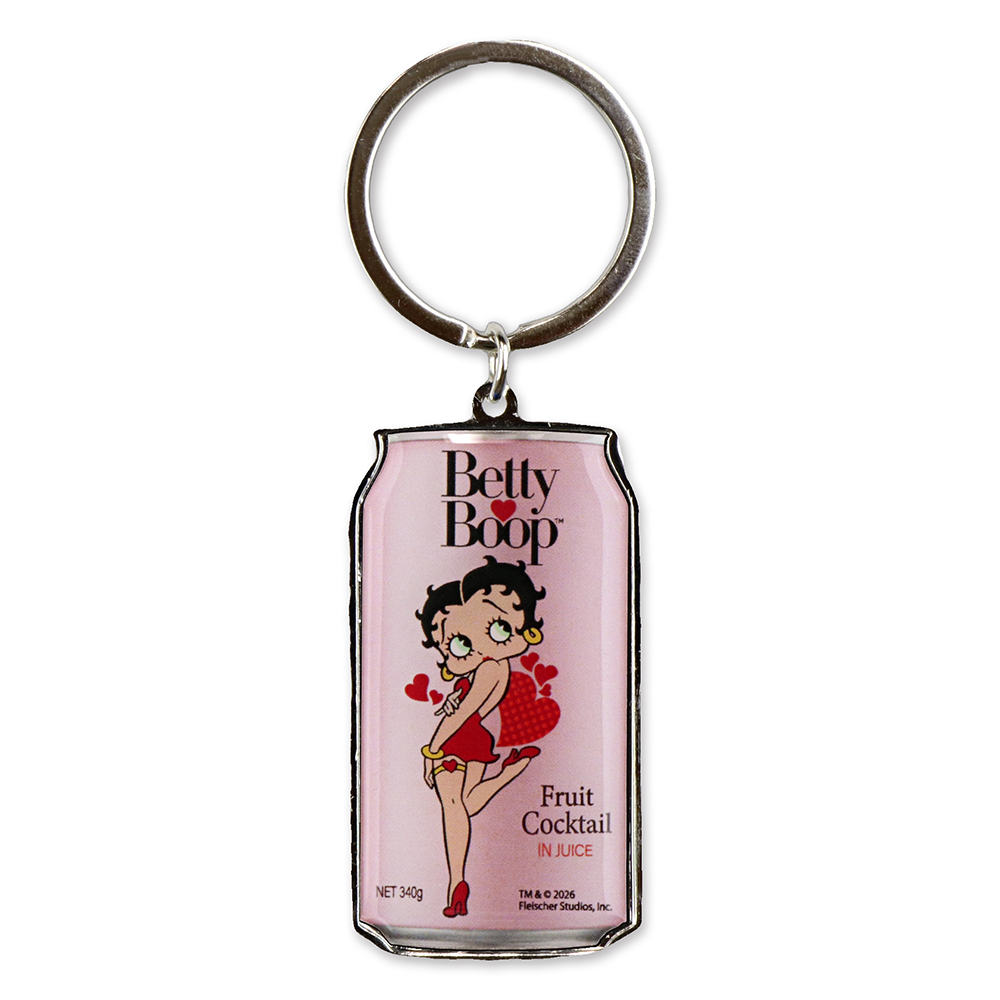ベティー ブープ（Betty Boop）Can & Bottle オープナー キーリング Betty Boop Fruit Cocktail
