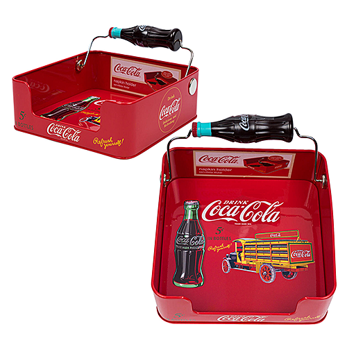 COKE ティン ナプキン ディスペンサー ホルダー COCA-COLA PARTY
