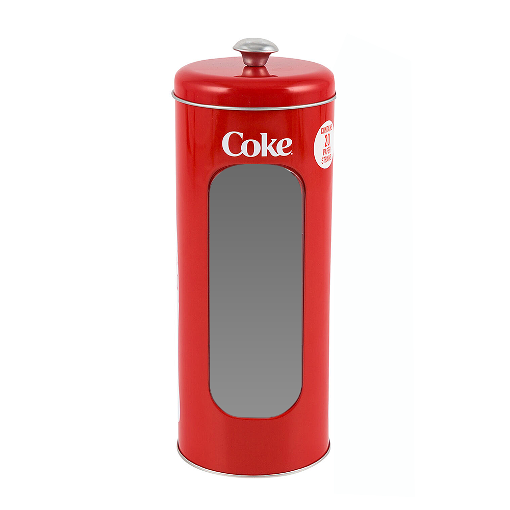 COKE ティン ストロー ホルダー Coca-Cola