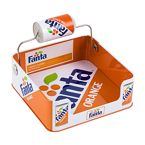 ティン ナプキン ディスペンサー ホルダー FANTA