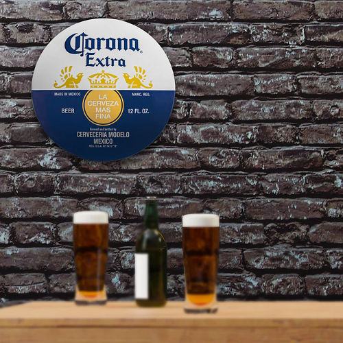 ドーム サイン CORONA EXTRA LABEL