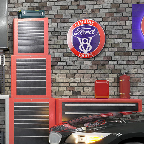 ドーム サイン FORD V8