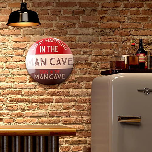 ドーム サイン WHAT HAPPENS IN THE MAN CAVE