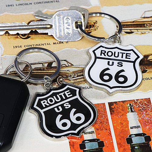 RT 66 メタル キーリング ROUTE 66