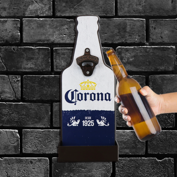 ウッディー ボトル オープナー プラーク CORONA STUCCO
