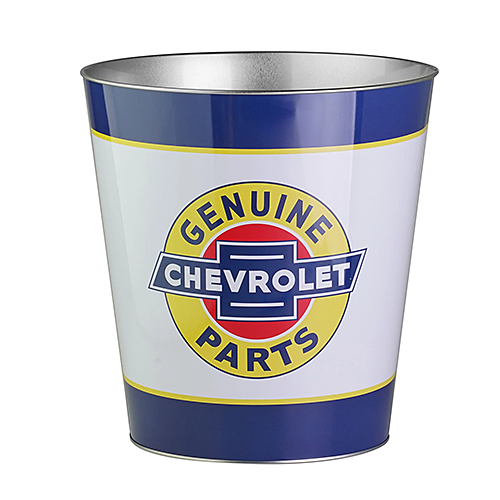 メタル トラッシュ ビン GENUINE CHEVROLET