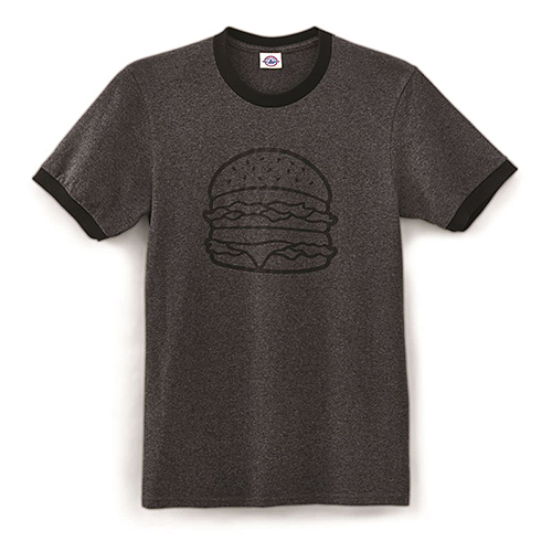 マクドナルド Tシャツ ユニセックス Grey Big Mac Ringer グレー