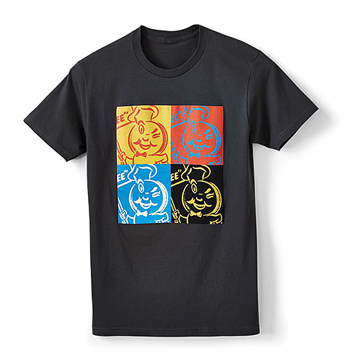 マクドナルド Tシャツ ユニセックス Abstract Speedee チャコール