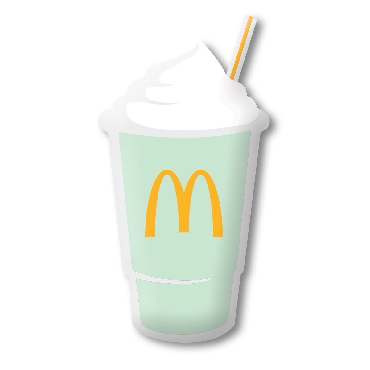マクドナルド ピンバッジ Shamrock Shake Lapel
