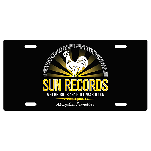 ライセンス プレート Sun Records Where Rock "N" Roll Was Born