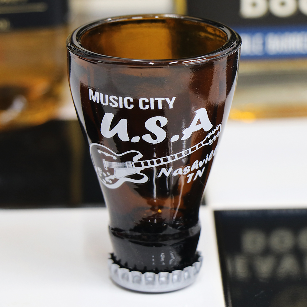 ショットグラス Nashville Beer Bottle Top