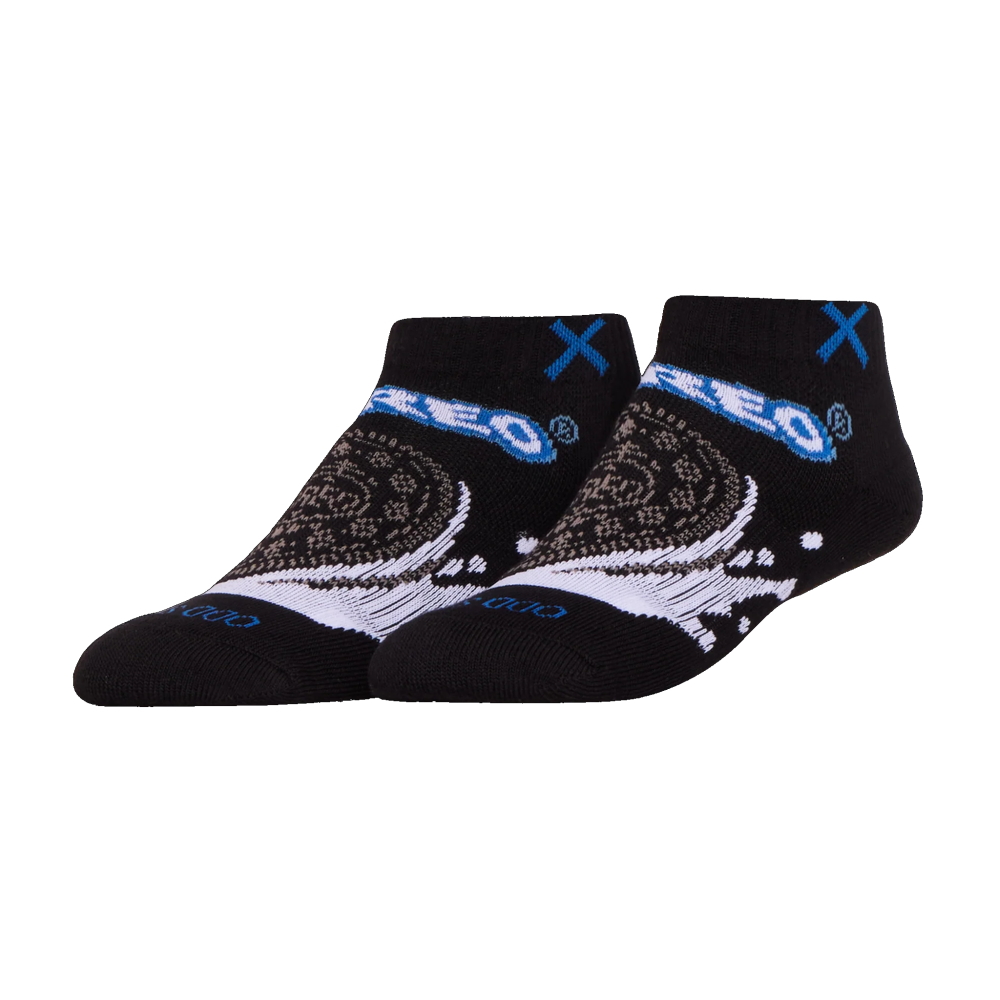 オッド ソックス（ODD SOX）アンクル ソックス ミディアム サイズ OREO BLACK