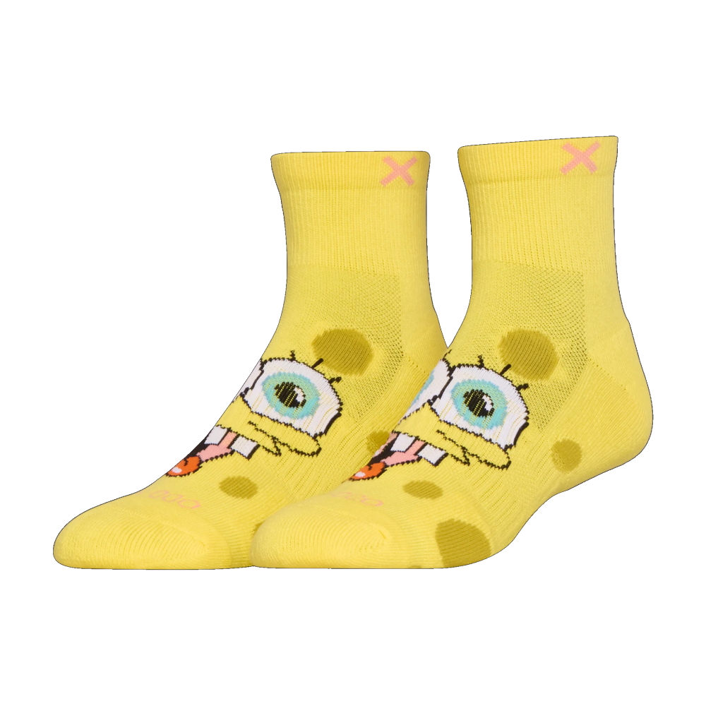 オッド ソックス（ODD SOX）クォーター ソックス ミディアム サイズ SPONGEBOB