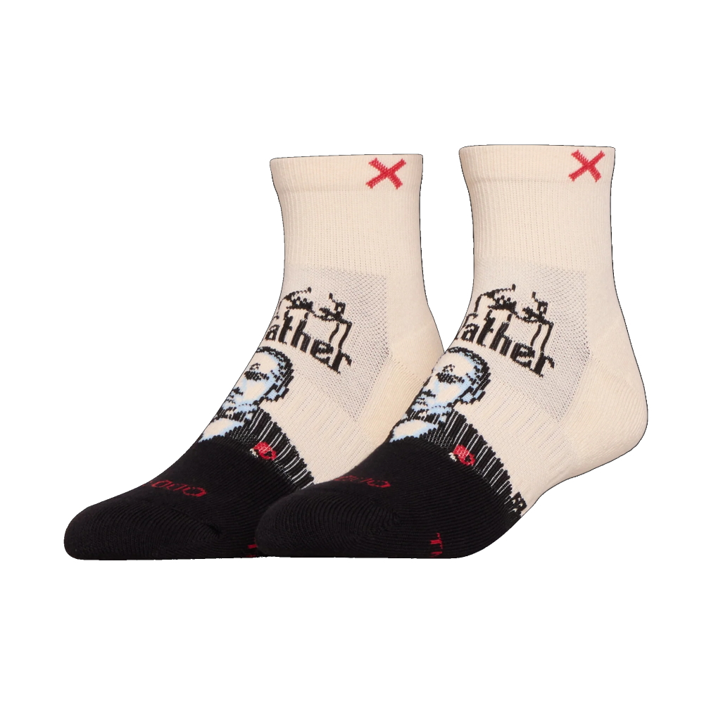 オッド ソックス（ODD SOX）クォーター ソックス ミディアム サイズ THE GODFATHER