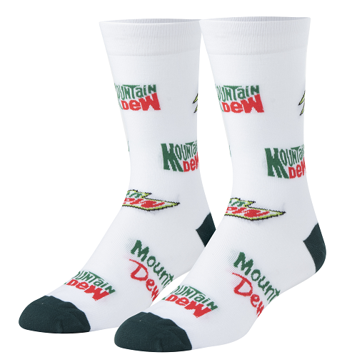 クレイジー ソックス（CRAZY SOCKS）メンズ クルー ソックス MOUNTAIN DEW