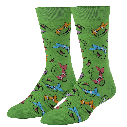 クレイジー ソックス（CRAZY SOCKS）メンズ クルー ソックス TURTLE GAMES