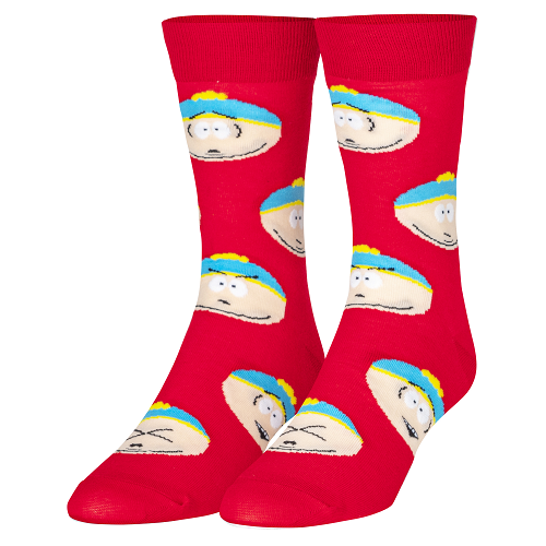 クレイジー ソックス（CRAZY SOCKS）メンズ クルー ソックス CARTMAN FACES