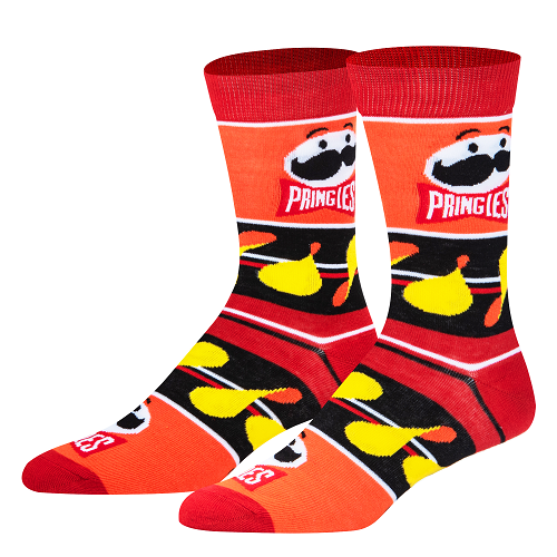 クレイジー ソックス（CRAZY SOCKS）メンズ クルー ソックス PRINGLES CHIPS