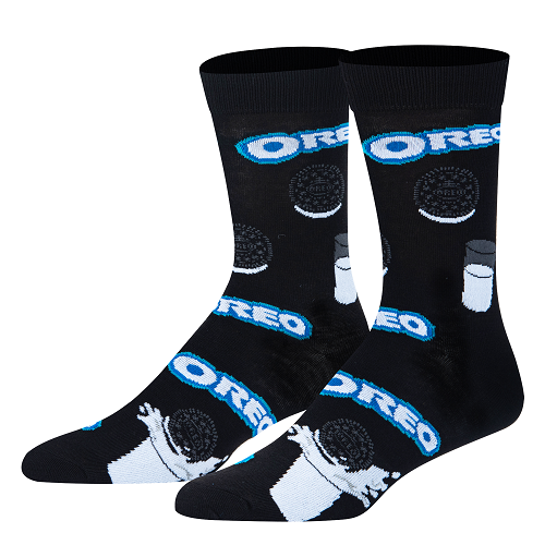 クレイジー ソックス（CRAZY SOCKS）メンズ クルー ソックス OREOS & MILK