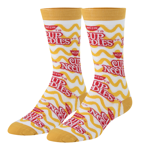 クレイジー ソックス（CRAZY SOCKS）ウィメンズ クルー ソックス CUP NOODLES