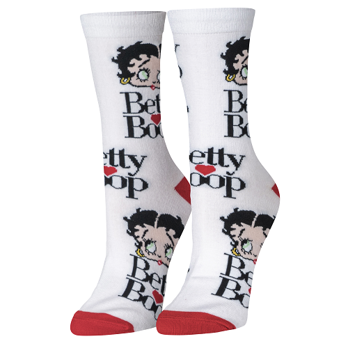 クレイジー ソックス（CRAZY SOCKS）ウィメンズ クルー ソックス BETTY BOOP