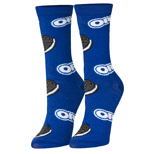 クレイジー ソックス（CRAZY SOCKS）ウィメンズ クルー ソックス OREO COOKIES