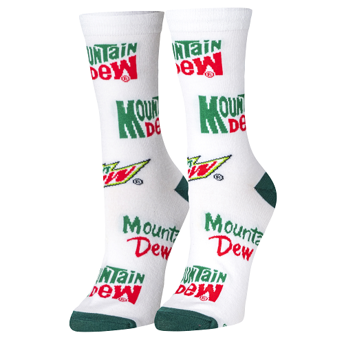 クレイジー ソックス（CRAZY SOCKS）ウィメンズ クルー ソックス MOUNTAIN DEW