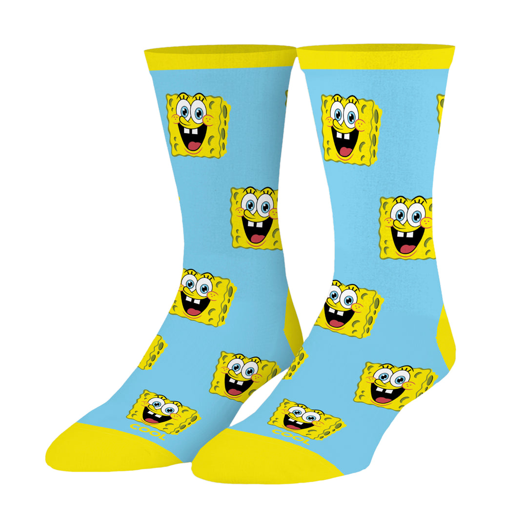 オッド ソックス（ODD SOX）クルー ソックス キッズ SPONGEBOB ALL OVER
