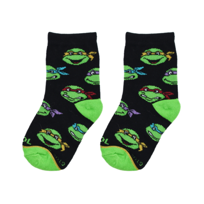 オッド ソックス（ODD SOX）クルー ソックス キッズ TMNT HEADS